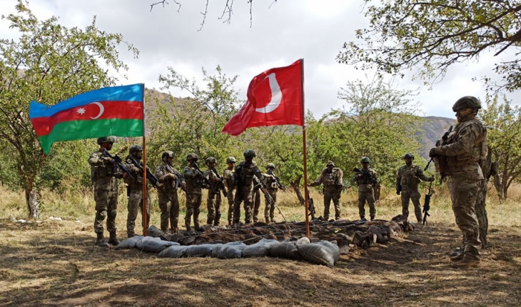 Türkiye ve Azerbaycan, Laçın'da ortak askeri tatbikata başladı