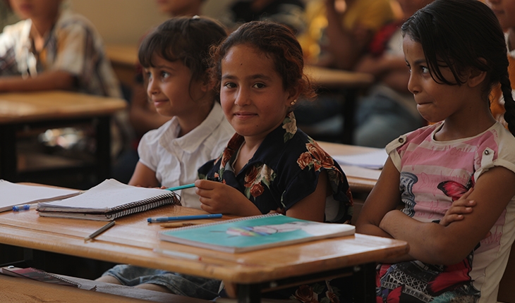 Barış Pınarı Harekatı bölgesinde yaklaşık 48 bin öğrenci ders başı yaptı