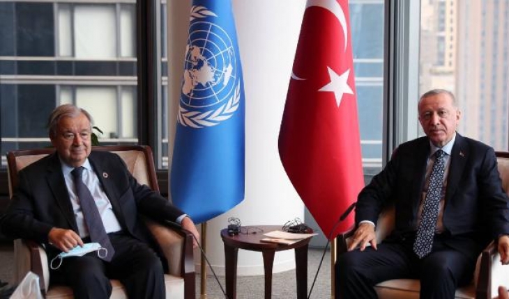 Türkevi’nin ilk konuğu BM Genel Sekreteri Guterres oldu