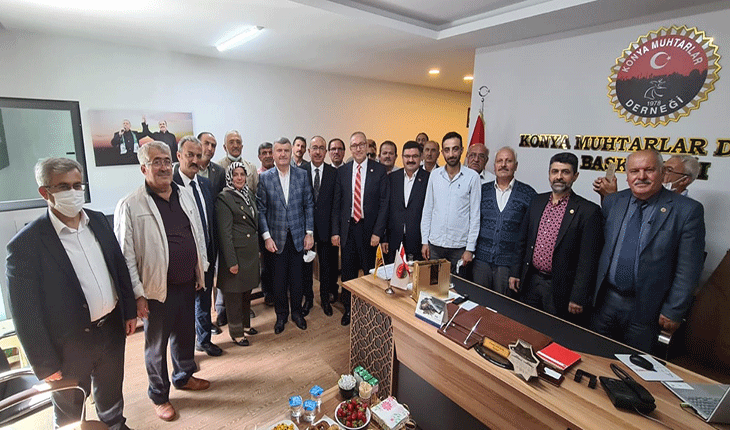 Meram’da vatandaş buluşmaları sürüyor