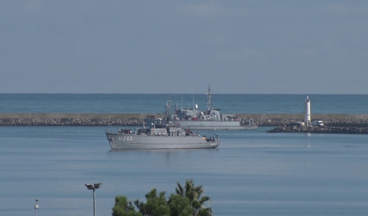 NATO’nun 5 savaş gemisi Samsun'da