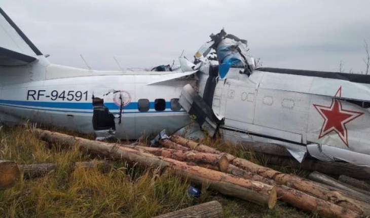 Tataristan’da uçak düştü: 16 ölü