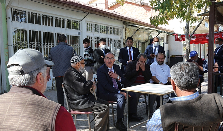 Başkan Kavuş Kaşınhanı Mahallesi’nde vatandaşlarla buluştu 