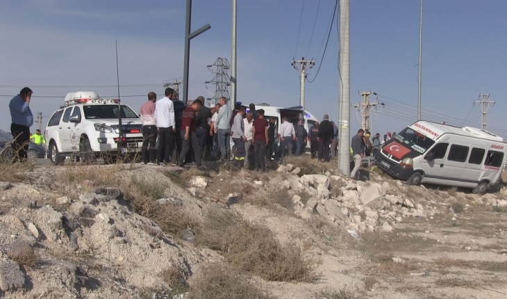 Aksaray-Konya yolunda kaza: 4 yaralı
