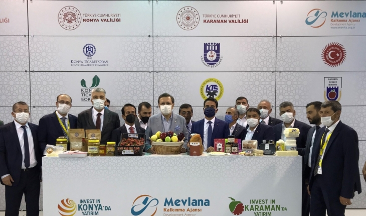 Konya'nın yöresel ürünleri Antalya'da tanıtıldı