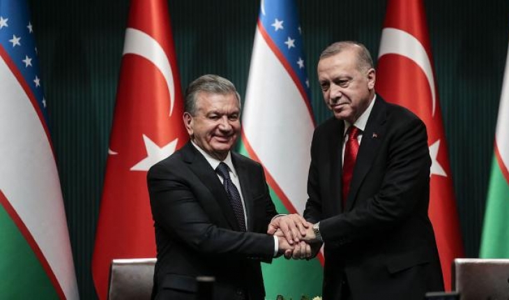 Cumhurbaşkanı Erdoğan’dan Mirziyoyev’e tebrik telefonu