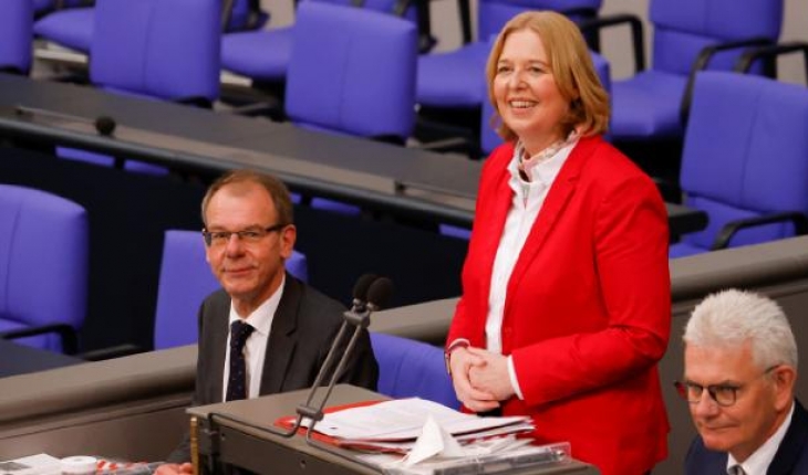 Almanya'da Federal Meclis Başkanı SPD'li Baerbel Bas oldu