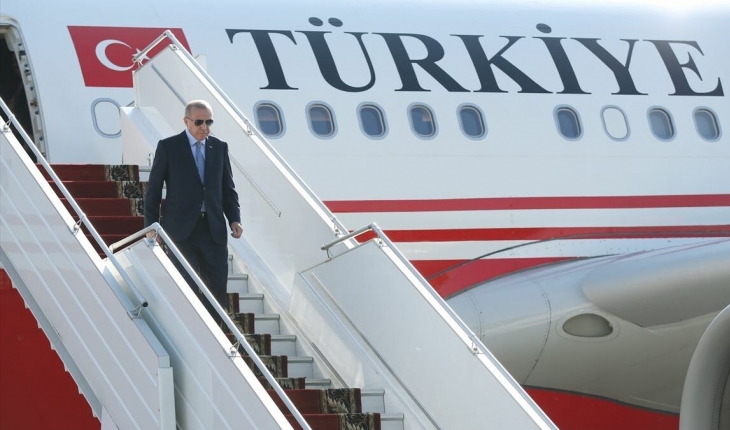 Cumhurbaşkanı Erdoğan Azerbaycan’dan ayrıldı