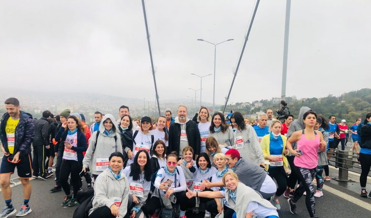 UCİM farkındalık için İstanbul Maratonu’nda!
