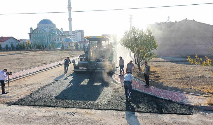 Alakova’da sokaklar sıcak asfaltla buluştu