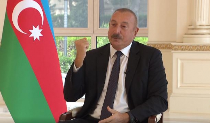 Aliyev: Bu topraklarda Azerbaycan dili, ezan sesi hakim olacak