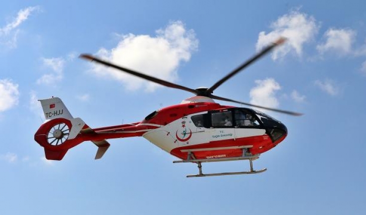 Uçak ve helikopter ambulanslar 3629 hasta ve yaralıyı taşıdı