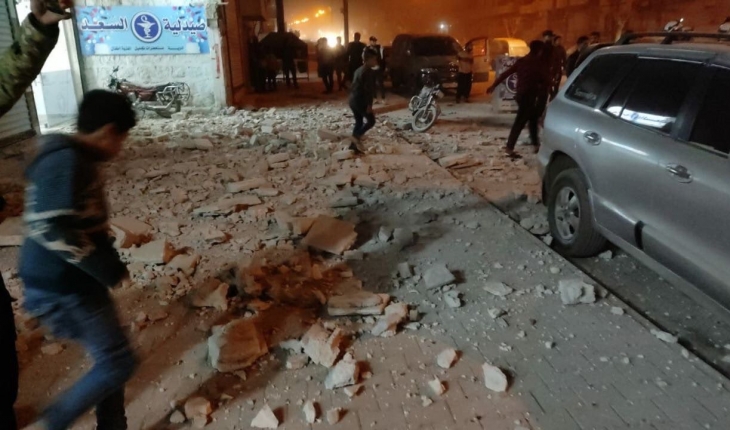 YPG/PKK'nın Afrin'e füze atışı sonucu 3 sivil öldü, 10 sivil yaralandı