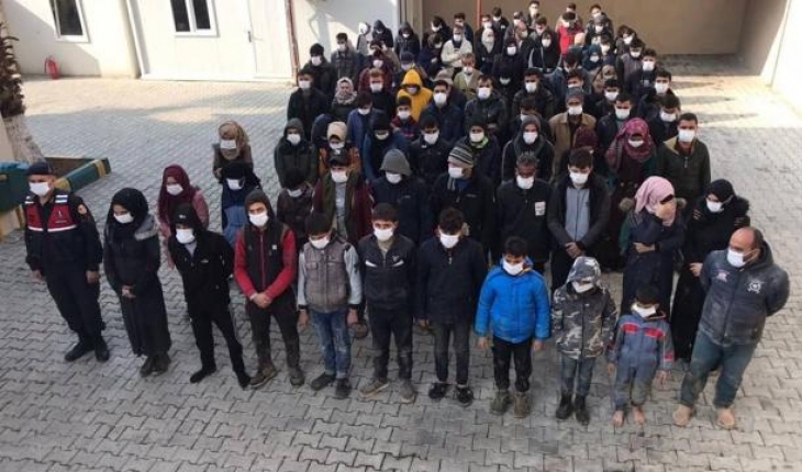 Yasa dışı yollarla Türkiye’ye giren 228 kişi yakalandı
