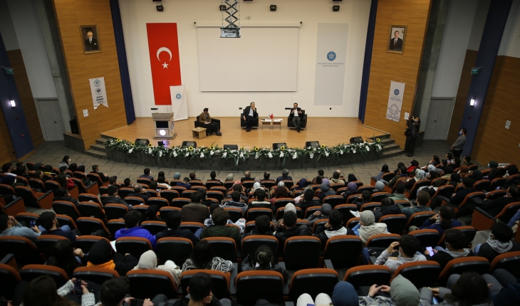 KTO Başkanı Öztürk ve KTB Başkanı Çevik, NEÜ’de öğrencilerle buluştu