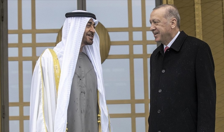 Cumhurbaşkanı Erdoğan El Nahyan ile görüştü
