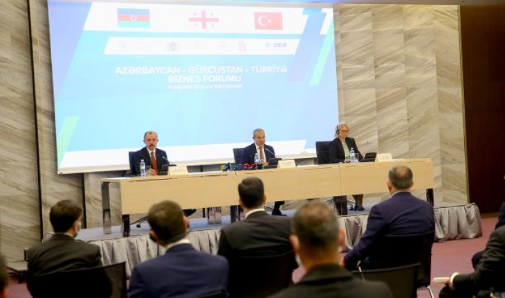 Türkiye-Azerbaycan-Gürcistan İş Forumu Bakü'de yapıldı
