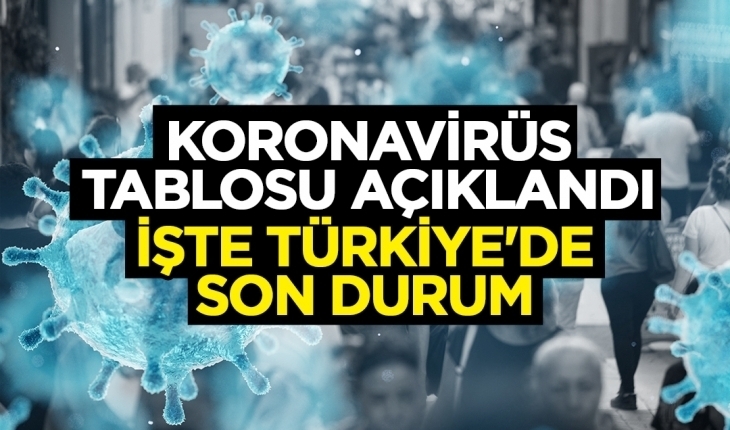 16 Aralık Koronavirüs Tablosu açıklandı