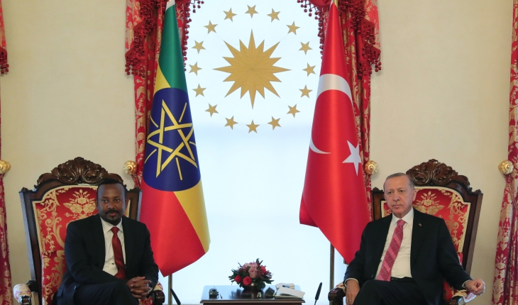 Cumhurbaşkanı Erdoğan, Etiyopya Başbakanı Ali’yi kabul etti