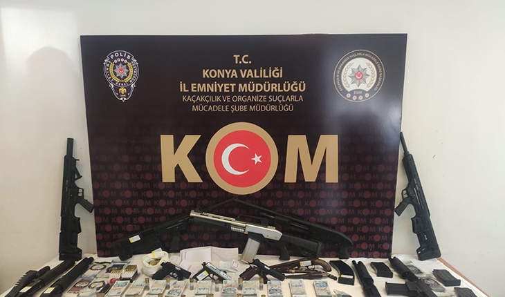 ​Konya'daki tefecilik operasyonunda gözaltına alınan 18 kişiden 9’u tutuklandı