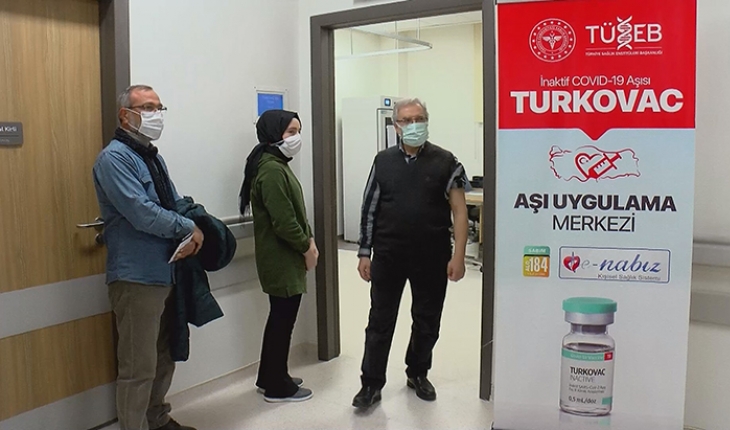 Konya’da yerli aşı ‘TURKOVAC’ uygulanmaya başlandı