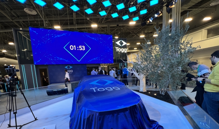 TOGG otomobili ilk kez uluslararası sahnede