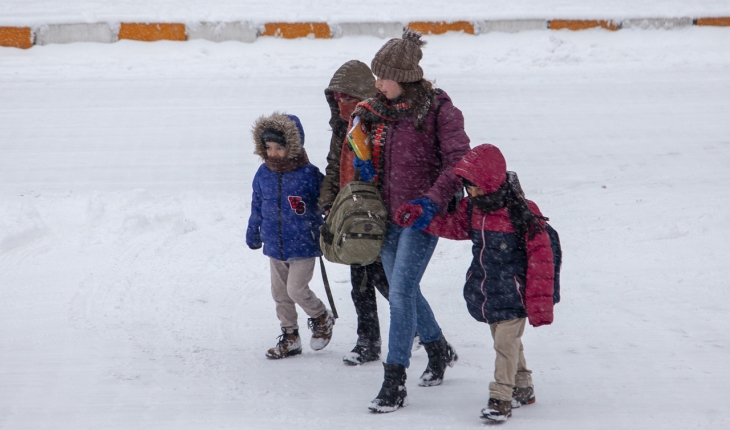 Konya’da eğitime kar engeli sürüyor