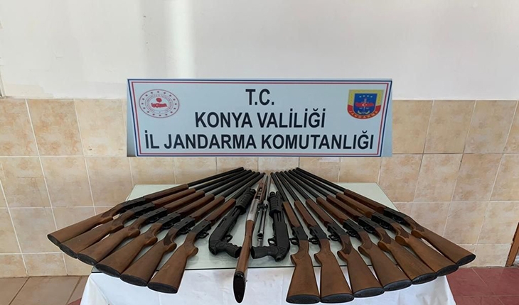 Kaçak üretilen 16 av tüfeği ele geçirildi