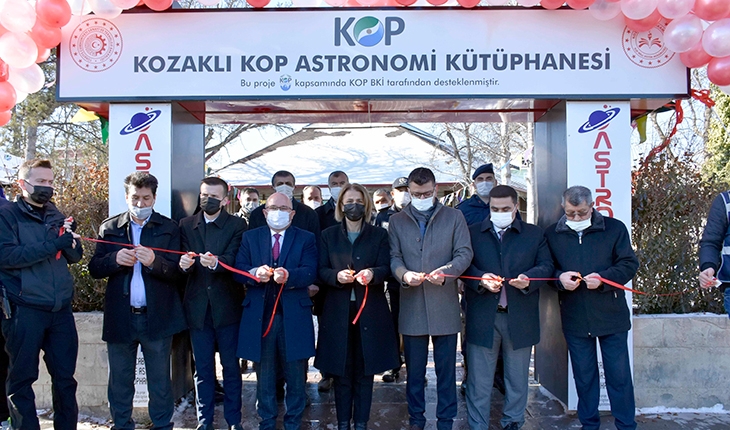 Kozaklı KOP Astronomi Kütüphanesi hizmete açıldı