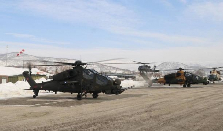 Tunceli'de terörle mücadele: Envantere 2 Atak helikopter eklendi