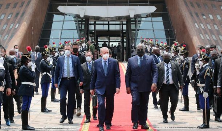 Cumhurbaşkanı Erdoğan, Senegal'e gitti