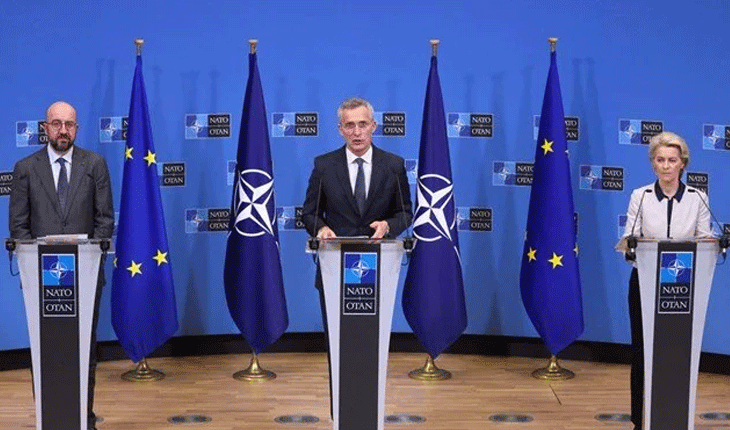 AB ve NATO'dan ortak açıklama