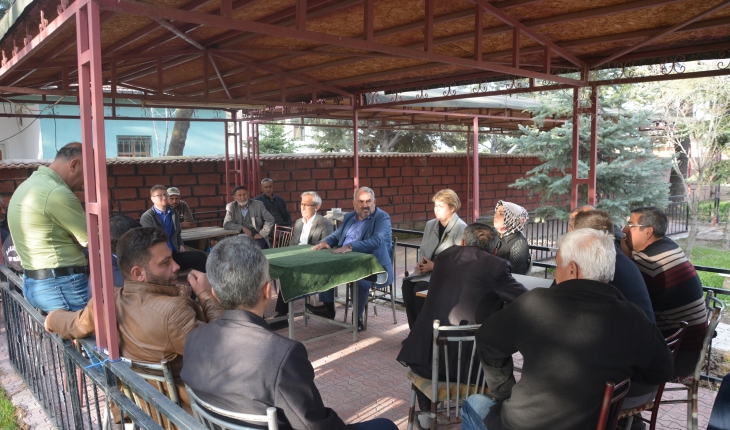 Milletvekili Etyemez'den Sarayönü ziyareti