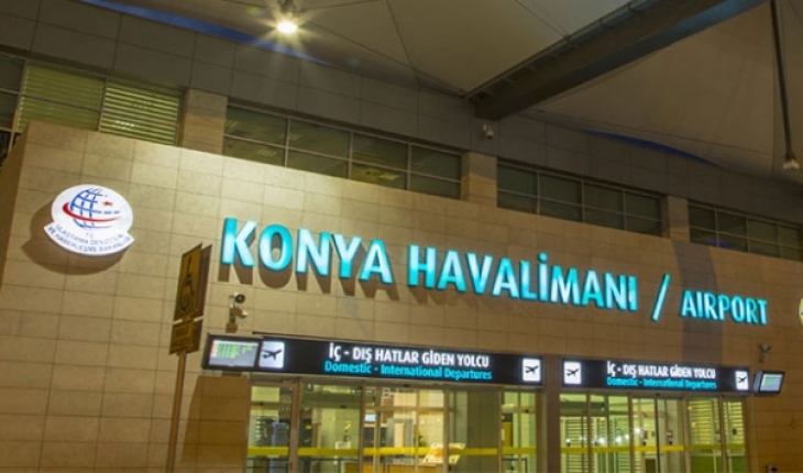 Konya Havalimanı’nda 43bin 620 yolcuya hizmet verildi