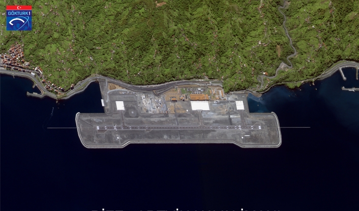 GÖKTÜRK-1 Rize-Artvin Havalimanı'nı fotoğrafladı