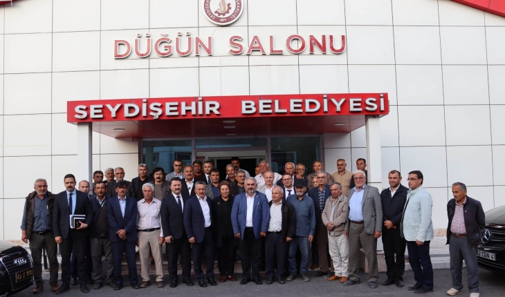 Seydişehir'de tarım ve hayvancılık için toplantı yapıldı