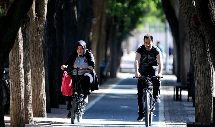 Bisiklet sürücülerine güvenli yol imkanı sunan “ABUS“ hayata geçirildi