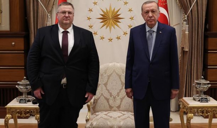 Cumhurbaşkanı Erdoğan, Rusya Başbakan Yardımcısı'nı kabul etti