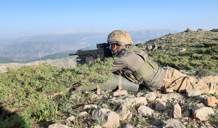 Irak’ın kuzeyinde PKK’lı 2 terörist etkisiz hale getirildi