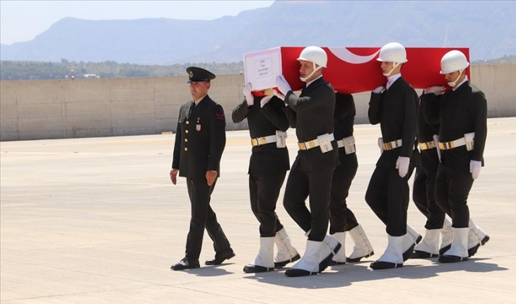 Şehit Piyade Teğmen Ömer Bağra için Siirt’te tören düzenlendi