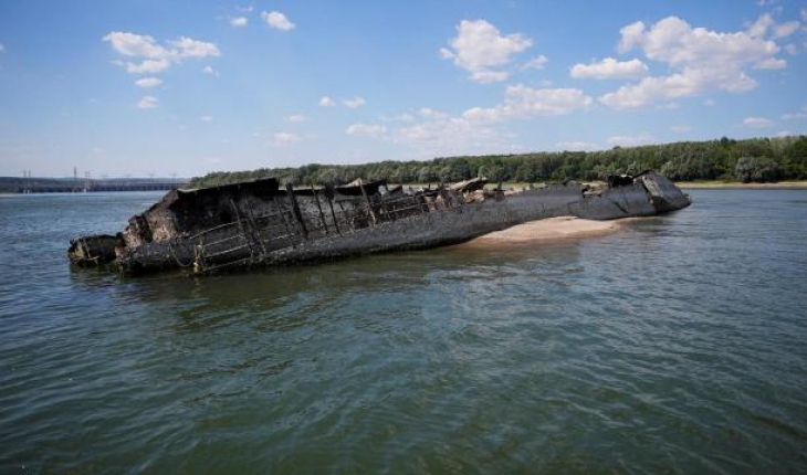 Avrupa’da kuraklık: Nehirlerde savaş gemisi batıkları ortaya çıktı