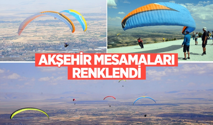 9. Akşehir XC Open Türkiye Yamaç Paraşütü Mesafe Şampiyonası start verdi
