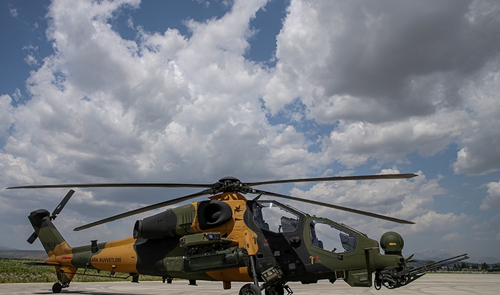 Şanlı ordunun milli gururu: Atak helikopteri