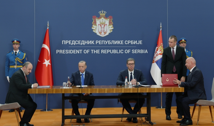 Türkiye ile Sırbistan arasında 7 anlaşma imzalandı