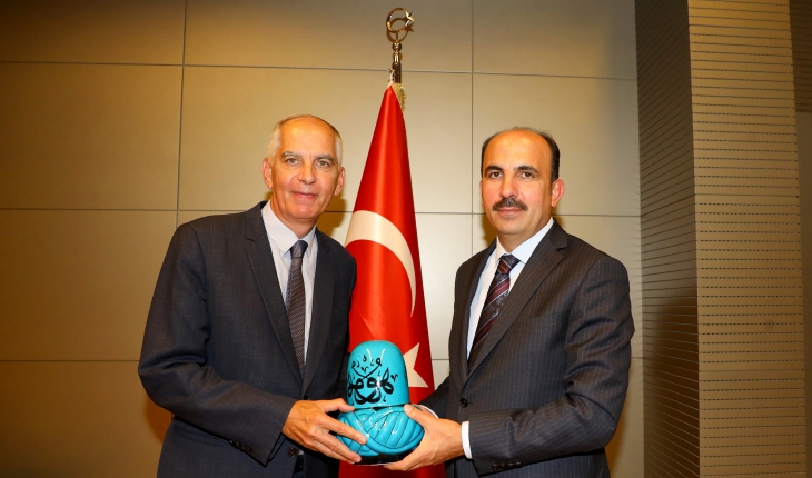Fransa’nın Ankara Büyükelçisi Magro Başkan Altay’ı Ziyaret Etti