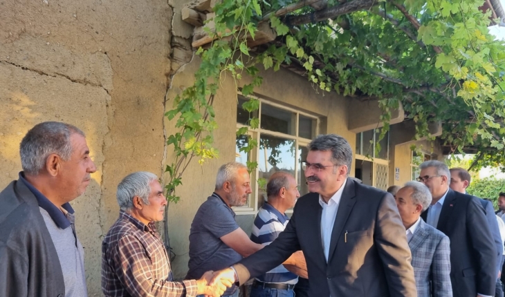AK Parti Konya Milletvekili Orhan Erdem Akşehir’de vatandaşlarla görüştü