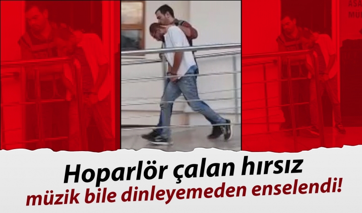 Konya’da hoparlör çalan hırsız müzik bile dinleyemedi! Polis enseledi