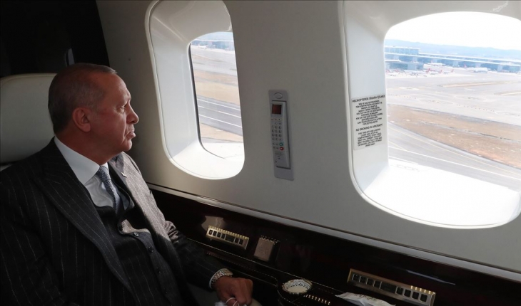 Cumhurbaşkanı Erdoğan, Çekya’nın başkenti Prag’a gitti
