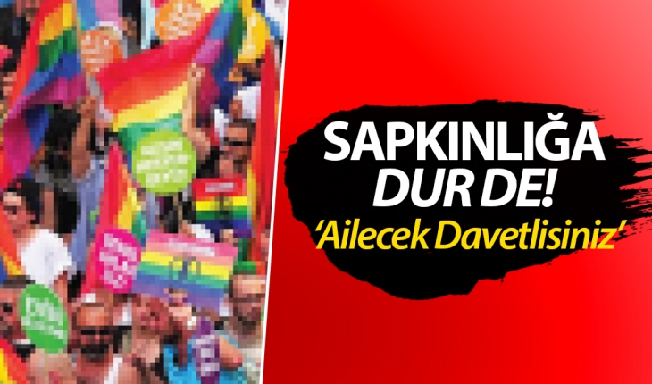Konya'da ‘LGBT Dayatmasına Karşı’ aile yürüyüşüne davet!