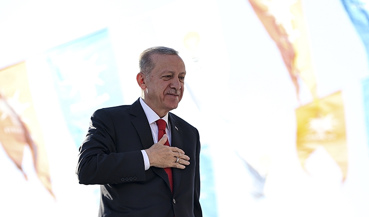 Cumhurbaşkanı Erdoğan “Türkiye Yüzyılı“ tanıtım toplantısı öncesi halka hitap etti